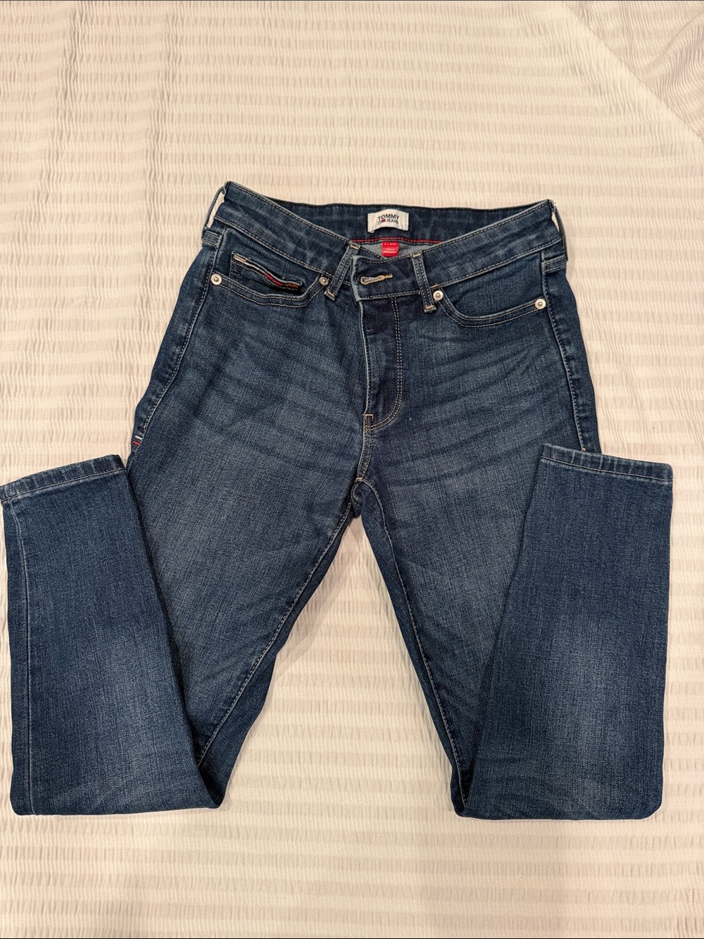 TOmmy Hilfiger size 4 w27 blue jeans